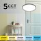 Afx Edge Round, LED Flush Mount - 20in W - 0-10V (120-277V)/ TRIAC/ELV (120V) Dimmer Compatible, Black EGRF2030LAJUDBK - alternate 2
