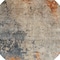 Homeroots 8' Khaki Gray And Copper Round Abstract Washable Indoor Outdoor Area Rug 606112 - alternate 3