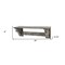 Homeroots 30in Black Distressed Wood Four Hook Wall Mounted Hanging Coat Rack 274516 - alternate 3
