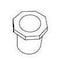 Ipex 2 in PVC Terminal Adapter 35679 - alternate 1