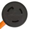Ac Works Adapter Cord, SOOW, L5-30R, L14-30P, 1.5 ft., Orange L1430L530-018 - alternate 4