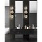 Euf Atomo, Vanity, 25", Matte Black, Clear Glass 46809-032 - alternate 3