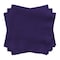 Smarty Had A Party Durable Purple Paper Beverage/Cocktail Napkins, 600PK 139371154-CASE - alternate 3