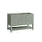 James Martin Vanities Breckenridge 48" Single Vanity, Smokey Celadon, w/ 3 CM Siberian Silestone Top 330-V48-SC-3SFR - alternate 3