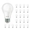 Bulbrite LED Filament 9W Dimmable A19 Light Bulb, Frost Glass, Medium E26 Base, 3000K, 800lu, 24PK 861696 - alternate 1