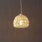 Jonathan Y Campana 8.25" 1-Light Bohemian Modern Woven Rope/Iron LED Pendant, Cream JYL6512C - alternate 3