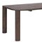 Homeroots 79" Espresso Solid Wood Dining Table 572226 - alternate 3