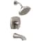 Delta Stryke 17 Series Tub and Shower Only Lumicoat Stainless T17476-SS-PR - alternate 1