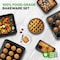 Nutrichef Stackable Non-Stick Baking Pan Set NCBK6BK - alternate 2
