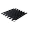 Apollo Tile Black 11.9 in x 11.9 in Glass Glossy Floor and Wall Mosaic Tile 4.92 sqft/case, 5PK APLBR88091A - alternate 6