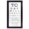 Homeroots Eye Chart I 4 Black Framed Print Wall Art 407448 - alternate 3