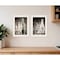 Homeroots Set Of Two Moody Gray Glassware Still Life 1 White Framed Print Kitchen Wall Art, 2PK 406130 - alternate 2