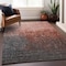Homeroots 8' X 10' Blush And Dark Gray Ombre Washable Indoor Outdoor Area Rug 602890 - alternate 2