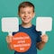 Flipside Rectangular Lined Dry Erase Answer Paddle - Class Pack of 12 18122 - alternate 3