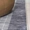Jonathan Y Vichy Geometric Striped Non-Slip Machine-Washable Slate Gray/Ivory 5 ft. x 8 ft. Area Rug WSH122C-5 - alternate 2