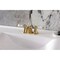 Kingston Brass Mini-Widespread Bathroom Faucet with Pop-Up Drain, Brushed Brass KB957APLSB - alternate 3