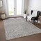 Homeroots 5' X 8' Taupe And Gray Abstract Washable Indoor Outdoor Area Rug 599767 - alternate 2