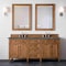 James Martin Vanities Brittany 72'' D Vanity, Saddle Brown w/ Parisien Bleu Silestone Top w/FreePower Wireless Charger 650-V72-SBR-FPBL - alternate 3