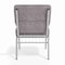 Flash Furniture Gray Fabric Church Chair, PK4 4-XU-CH0221-GY-SV-BAS-GG - alternate 3