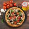 Emporio Kitchen Non-Stick Pizza Pan with Silicone Handle, 2 Pack, 13in Carbon Steel, Perforated, Gray EKPIZAPSIL2 - alternate 2