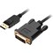 Siig DisplayPort to DVI Cable - 6ft CB-DP1V12-S1 - alternate 1