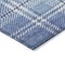 Homeroots 10' X 14' Denim Blue And Ivory Plaid Washable Indoor Outdoor Area Rug 596332 - alternate 2
