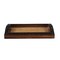 Homeroots Set Of Three 20in Brown Rectangular Woven Wood Tray With Handles 483310 - alternate 3
