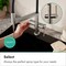 Hansgrohe Talis N Semi-Pro PowderSpray Kitchen Faucet 1.75 GPM in Stainless Steel Optic 72861801 - alternate 2