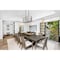 Z-Lite Gaultier Matte Black+Modern Gold 10 Light Linear Chandelier 6100-10L-MB - alternate 2
