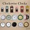 Clockswise 3-Inch Waterproof Wall Mount Fog-Free Bathroom Shower Clock with Strong Suction Cup, White QI004929 - alternate 2