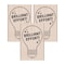 Hero Arts Brilliant Effort Wood Stamp, 3PK E6339 - alternate 1