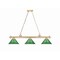 Z-Lite Cordon Heritage Brass 3 Light Billiard 2306-3HBR-ARG - alternate 3