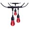 Satco Starfish 48 Foot LED String Light 15-S14 Lamps IOT RGBTW Black 120V S11191 - alternate 3