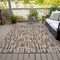 Homeroots 10' X 14' Brown Tan And Beige Abstract Washable Indoor Outdoor Area Rug 602484 - alternate 2