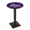 Holland Bar Stool Co 36" Blk Wrinkle James Madison Pub Table, 36" dia. Top L217B3636JmsMad - alternate 1