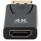 Add-On Addon Displayport Male To Hdmi Female Black Adapter DISPLAYPORT2HDMIADPT - alternate 3