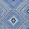 Homeroots 8' X 10' Blue Gray And Ivory Tribal Washable Indoor Outdoor Area Rug 598103 - alternate 3