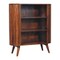 Homeroots 39" Chestnut Solid Wood Three Tier Bookcase 654265 - alternate 3