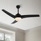 Jonathan Y Sully 52" 1-Light Contemporary Industrial Iron/Plastic Mobile-App/Remote-Controlled 6-Speed Propelle JYL9717A - alternate 4