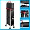 Stalwart Collapsible Cart Portable and Lightweight Folding Service Cart with 50lb Capacity Per Shelf 75-PT2014 - alternate 3