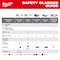 Milwaukee Tool Safety Glasses, Black, Nylon, Gray 48-73-2514 - alternate 3