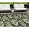 Homeroots 10' X 14' Olive Green And Artichoke Green Southwestern Washable Indoor Outdoor Area Rug 587823 - alternate 1