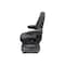Uni Pro 1200 Air Suspension Seat 24-Volt With Armrests Charcoal Gray Cloth 7920 - alternate 4
