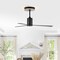 Jonathan Y Levi 52" 1-Light Contemporary Minimalist 6-Speed Iron Height Adjustable Integrated LED Ceiling Fan w JYL9722A - alternate 4