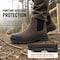 Handpoint 802 Mens 6 in Soft Toe Work Boots-Nubuck Leather Slip-On Safety Boots, KEVLAR, 7.5 COF802D-7.5 - alternate 4