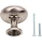 Designperfect 1-3/16 Diameter Round Cabinet Knob, Brushed Satin Nickel DPA-R28KSNB - alternate 2