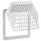 Lambro Vent Guard, Universal, Plastic, White, For: 3 in, 4 in Hoods, Louvered Vents 1491WG - alternate 2
