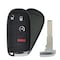 Aks Keys 2016 - 2022 Jeep Renegade Smart Key 4B W/ Remote Start FCC# M3N-40821302 RC-JEEP-25C - alternate 1