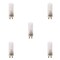 Bulbrite 35- Watt Equivalent DJD Dimmable Twist & Lock Bi-Pin LED Light Bulb Soft White Light 2900K , 5PK 860644 - alternate 1