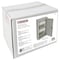 Prosource Key Box, Keyed Lock, Steel, Light Gray, 7875 in W, 1175 in H, 3125 in D TS821 - alternate 2
